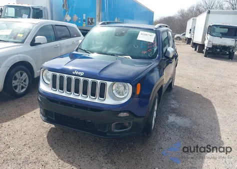 2016 Jeep Renegade Limited из США, поврежденный, VIN ZACCJADT4GPC59874
